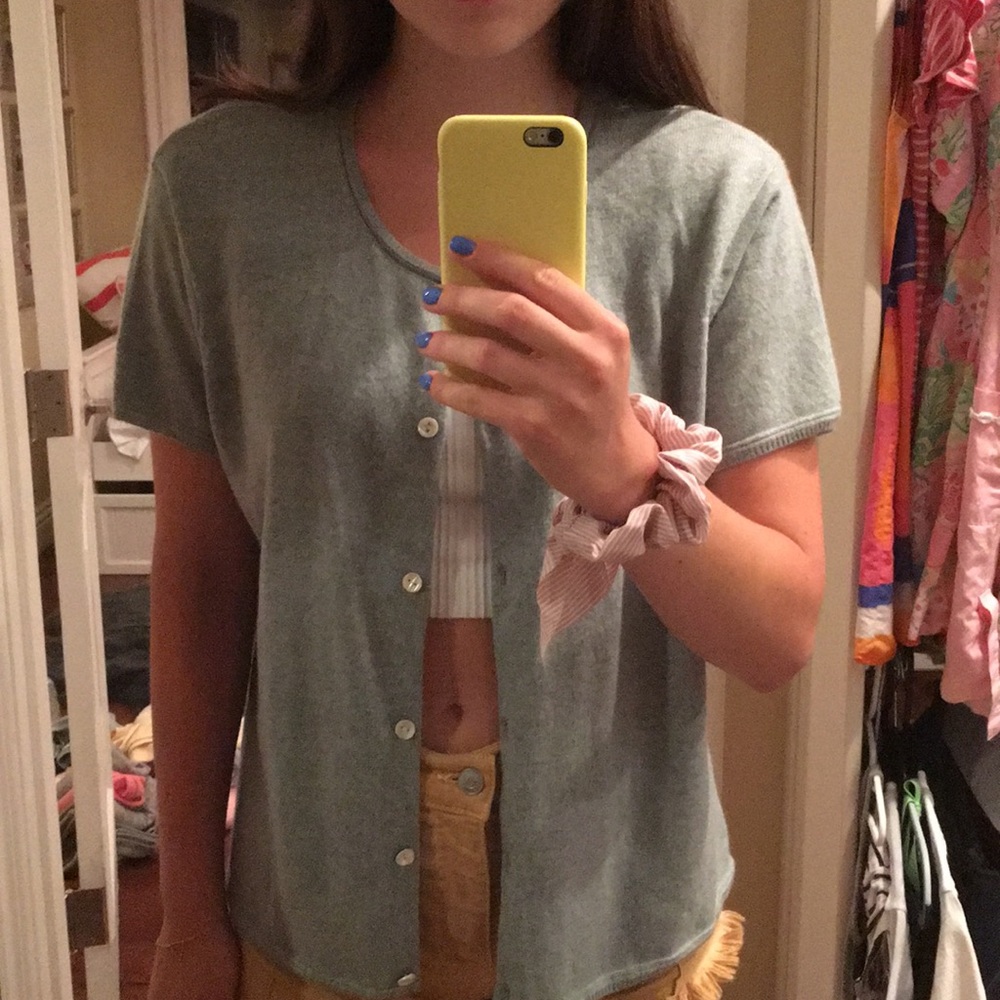J.Jill Short Sleeve Sweater
